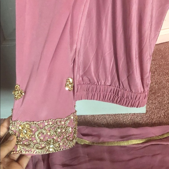 Beautiful pink Indian 3 piece outfit!